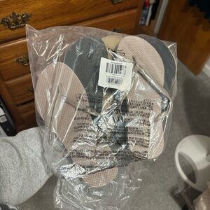 Old Navy Black and Tan Sandals - 3 pack